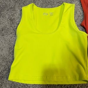 NWOT Zyia Lime Stronger Tank - M